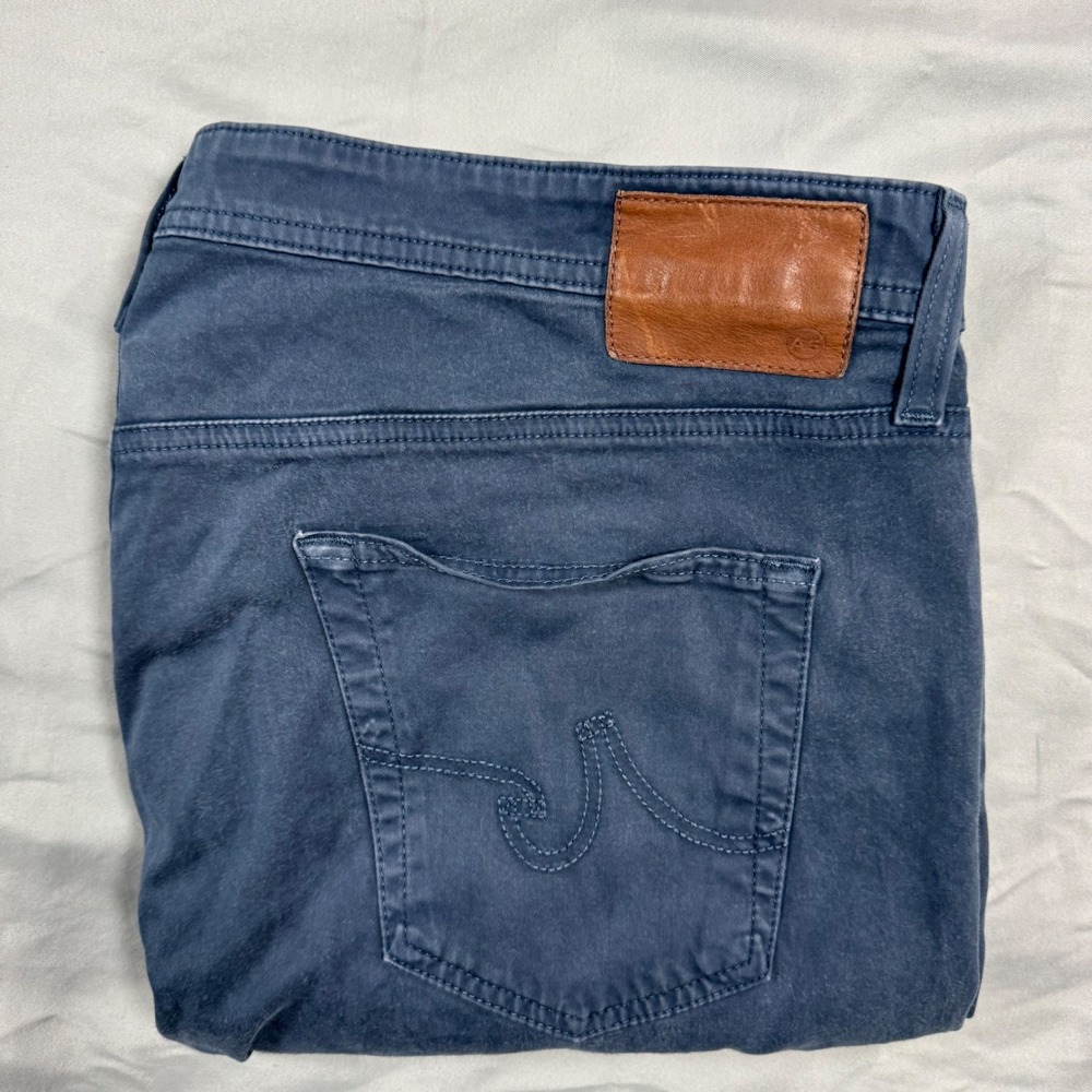 AG Adriano Goldschmied The Graduate Tailored Leg Jeans Mens 40x32 (41x30) Blue